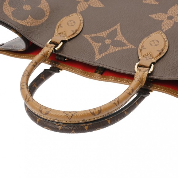 Louis Vuitton Go GM Giant Brown Handbag Monogram On Tote the - Picture 3 of 11